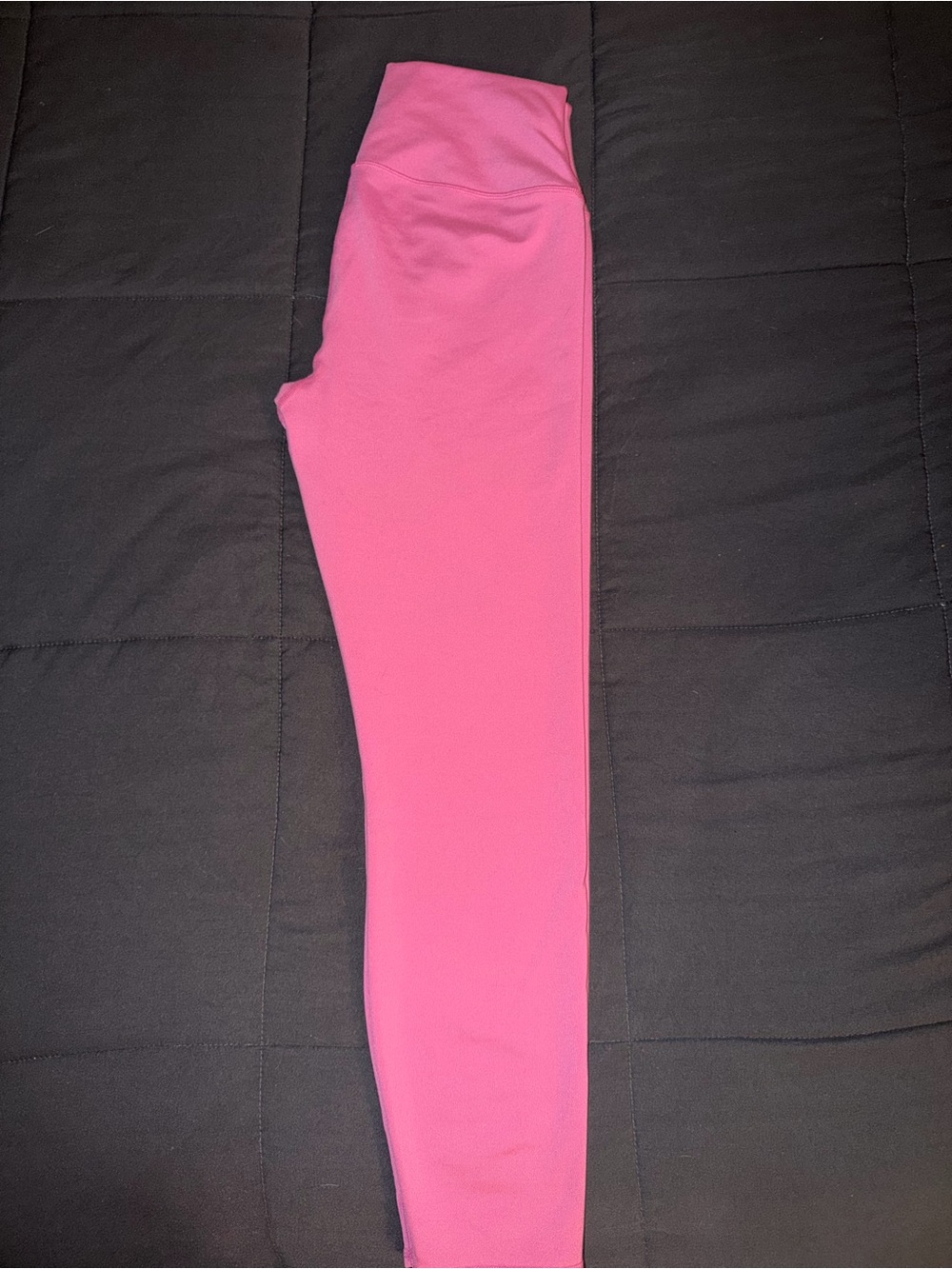 Alo 7/8 High-Waist Airbrush Leggings - Paradise Pink Size Large - Picture 3 of 7